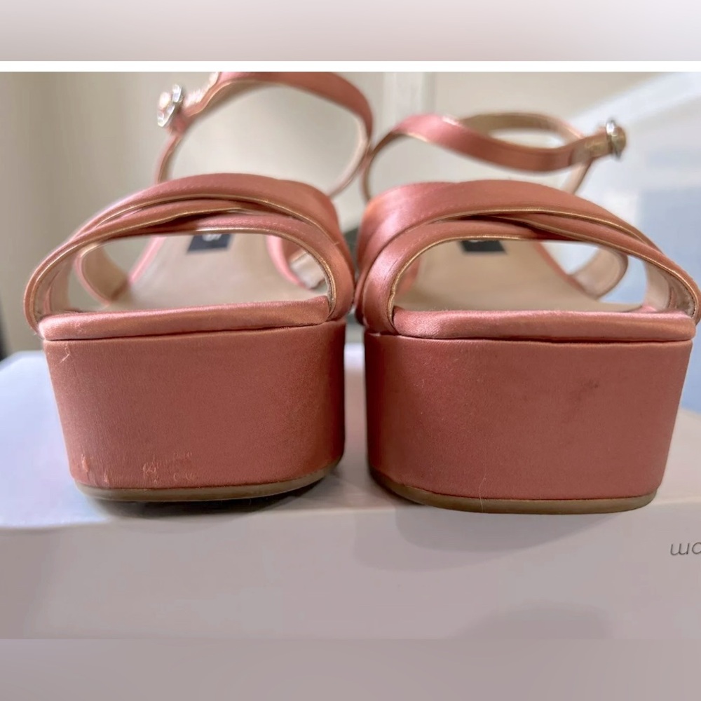 Marc Jacob’s Platform Sandals Size 38, Color Salmon - Picture 4 of 7